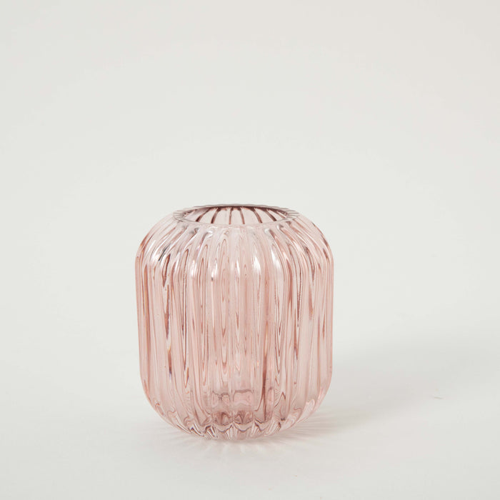 Bennett Candle Holder S Pink