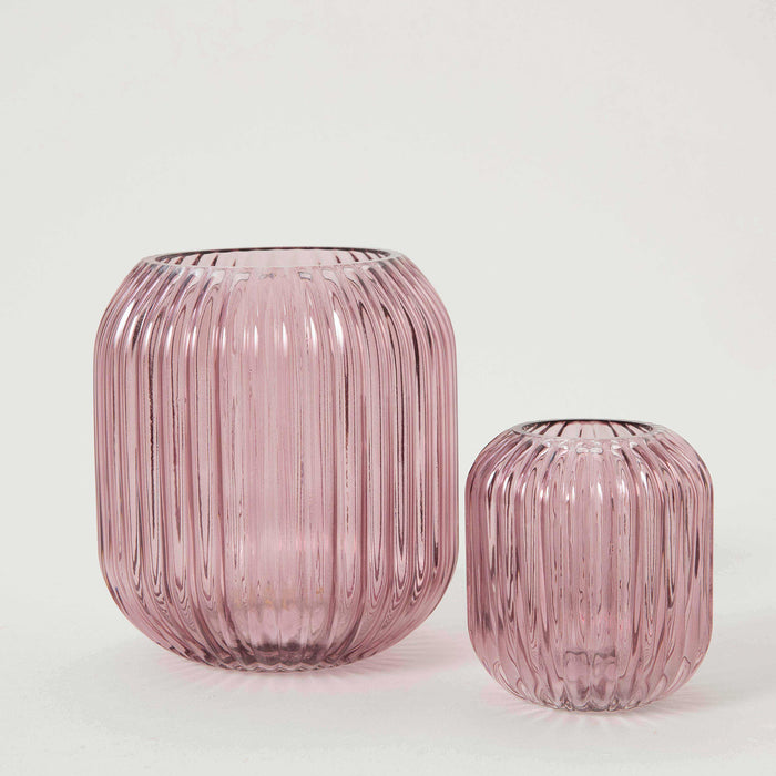 Bennett Candle Holder S Pink