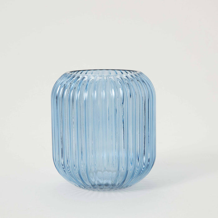 Bennett Candle Holder L Blue