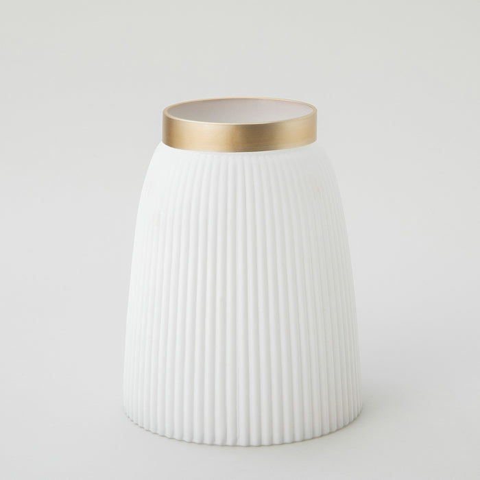 Elegance Vase 20 Cm White