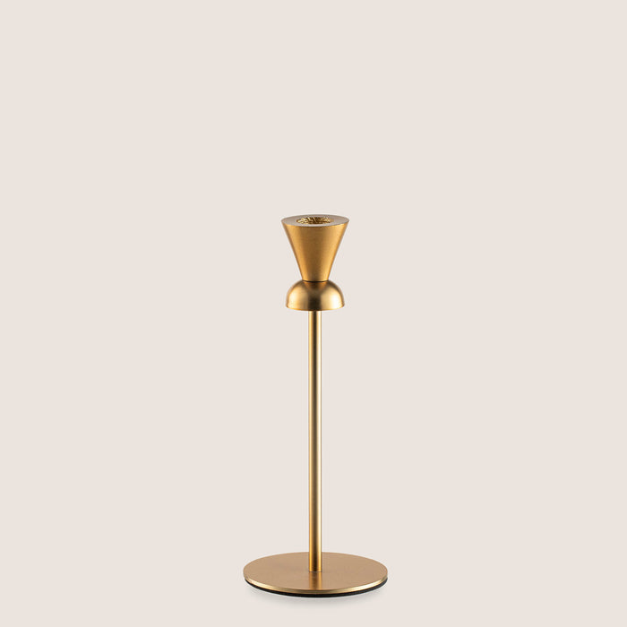 Peggy Candlestick 22 cm Gold