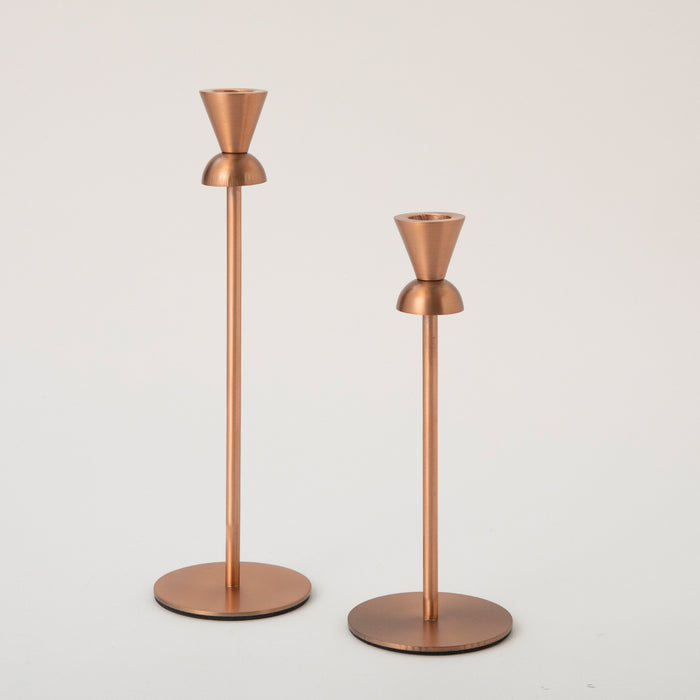 Peggy Candlestick 28 cm Copper