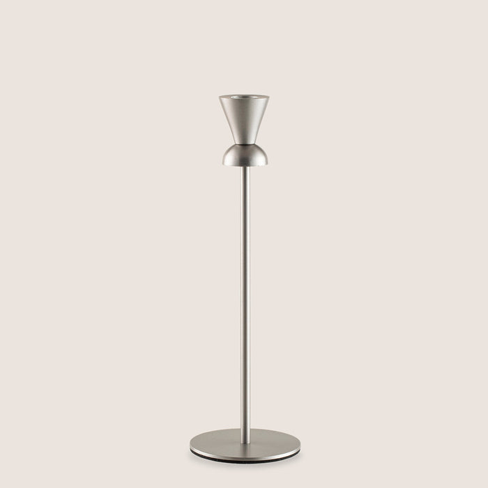 Peggy Candlestick 28 cm Silver