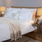 Ravel Extra Double Duvet Cover Set  Ecru