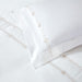 Ravel Extra Double Duvet Cover Set  Ecru
