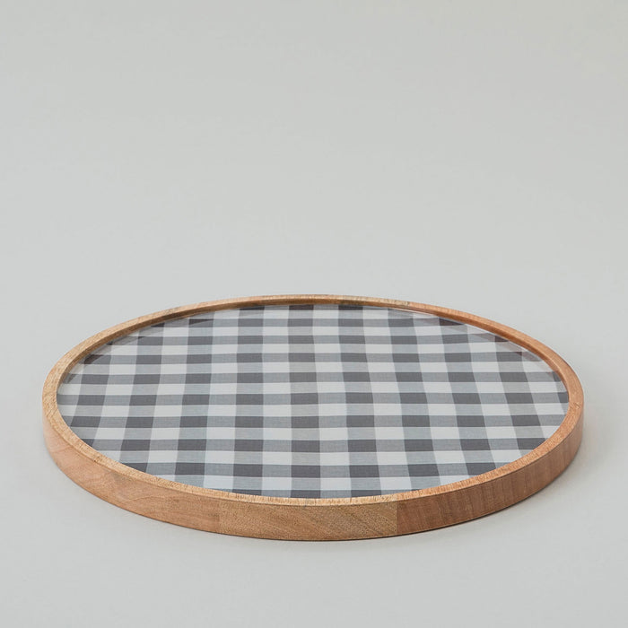 Aleph Serving Plate 35 Cm Natural