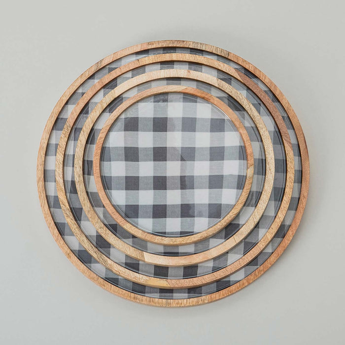 Aleph Serving Plate 35 Cm Natural