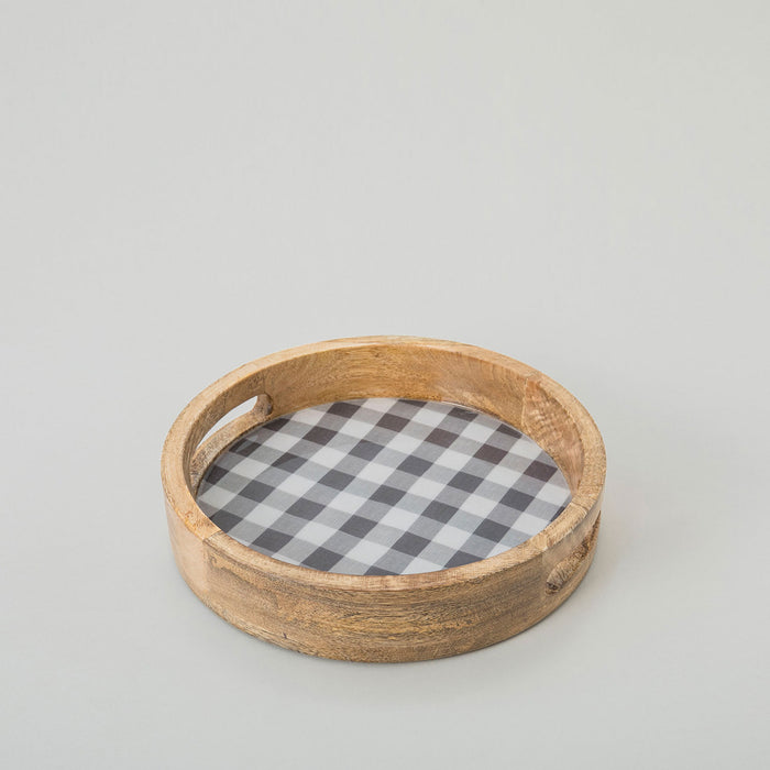 Aleph Round Tray  Natural