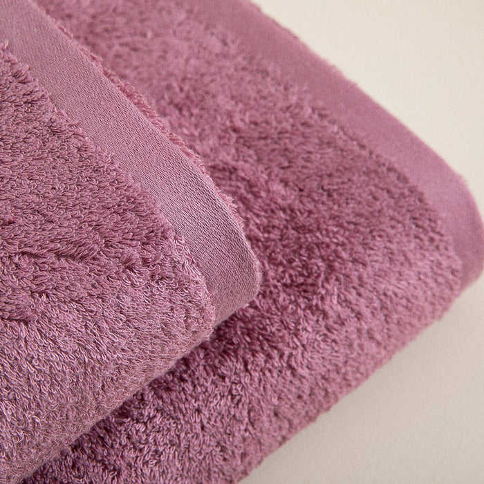 Sollid Bamboo Face Towel 50x90 cm Orchid