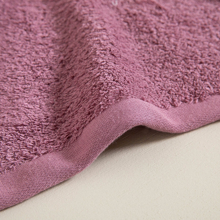 Sollid Bamboo Face Towel 50x90 cm Orchid