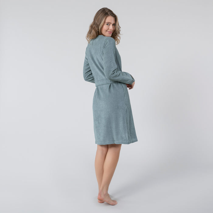 Floss Bamboo Women Bathrobe Leaf