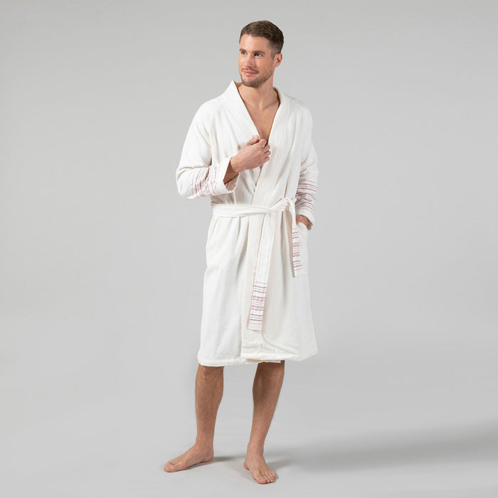 Derin Bamboo Unisex Bathrobe Orchid