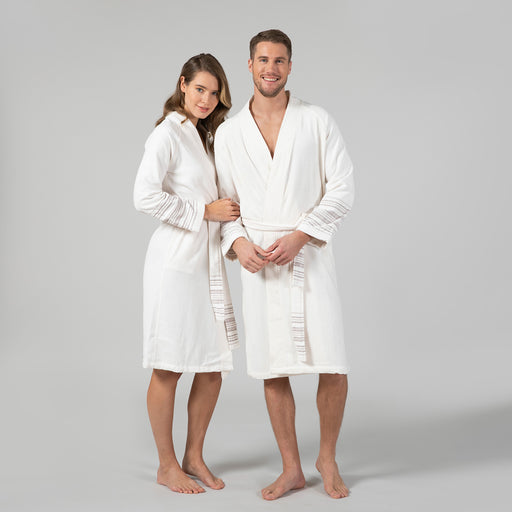 Derin Bamboo Unisex Bathrobe Mink