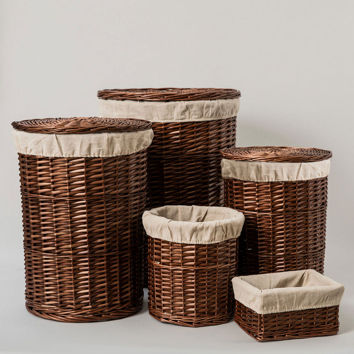 Alegrıa Laundry Basket 37x51 cm Brown