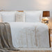 Native Extra Double Duvet Cover Set  Ecru
