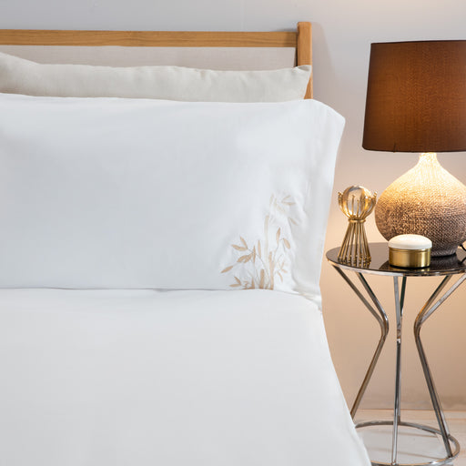 Native Extra Double Duvet Cover Set  Ecru