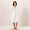 Border Women Bathrobe Ecru