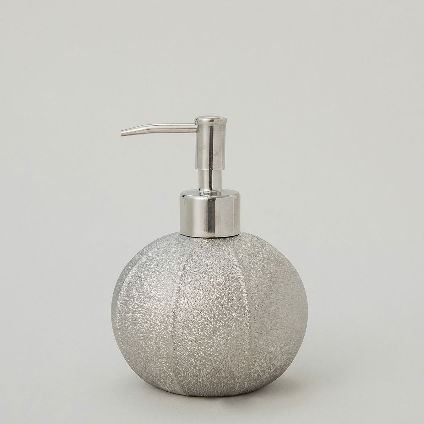 Audrey Liquid Soap Dispenser Silver