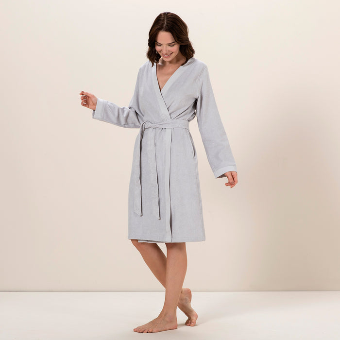 Daimy Women Bathrobe Dark Grey