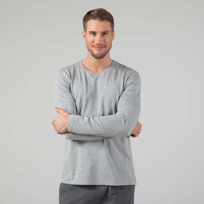 Bruno Sweatshirt Grey Melange