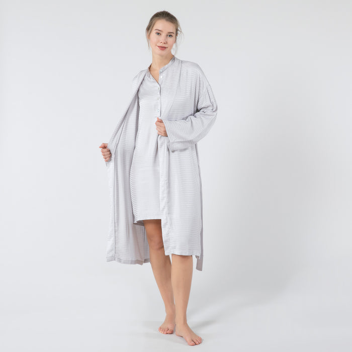 Darcy Robe Dark Grey