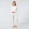 Henley Pajama Set CINNAMON/ECRU