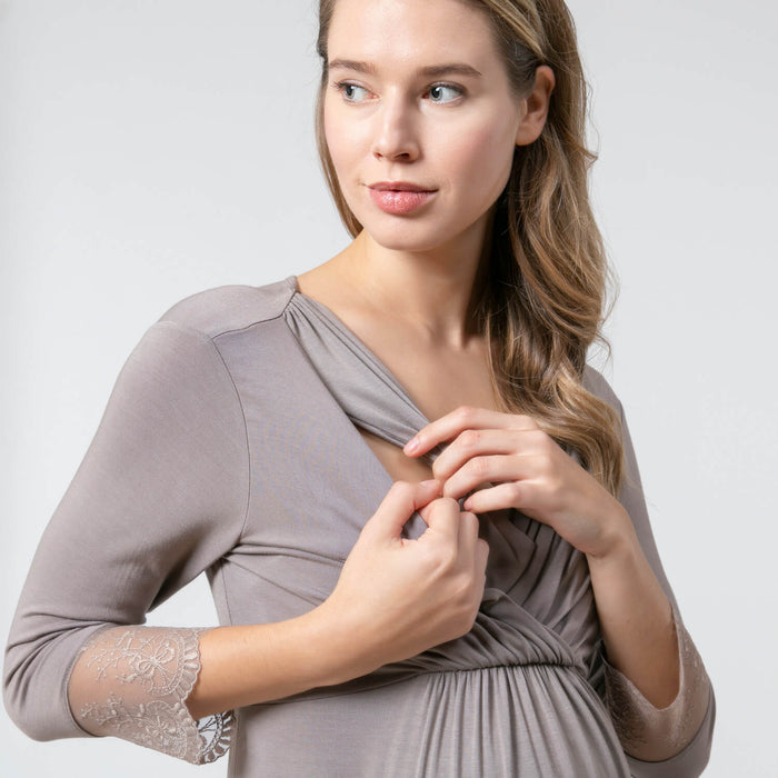 Joyce Pregnant Nightgown Mink