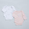 Bunny Bodysuıt Long Sleeve 2 Pcs White