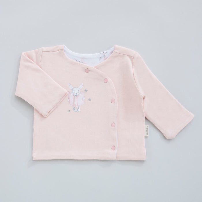 Bunny Reversible Cardigan Pink