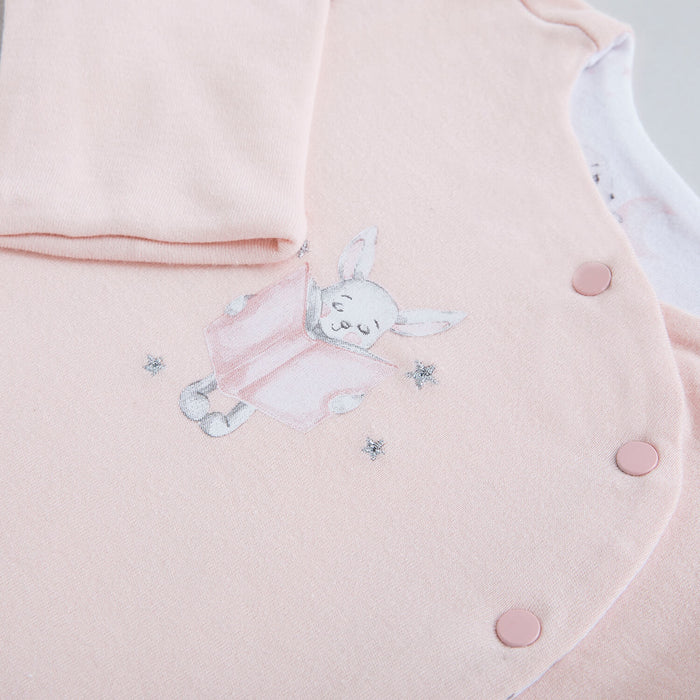 Bunny Reversible Cardigan Pink