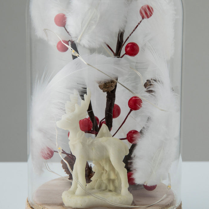 Feather Decorative Led 22 cm White