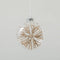 Holly Hanging Ornament Gold