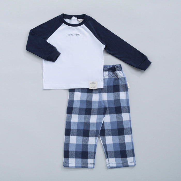 Good Nıght Pajama Set Navy Blue