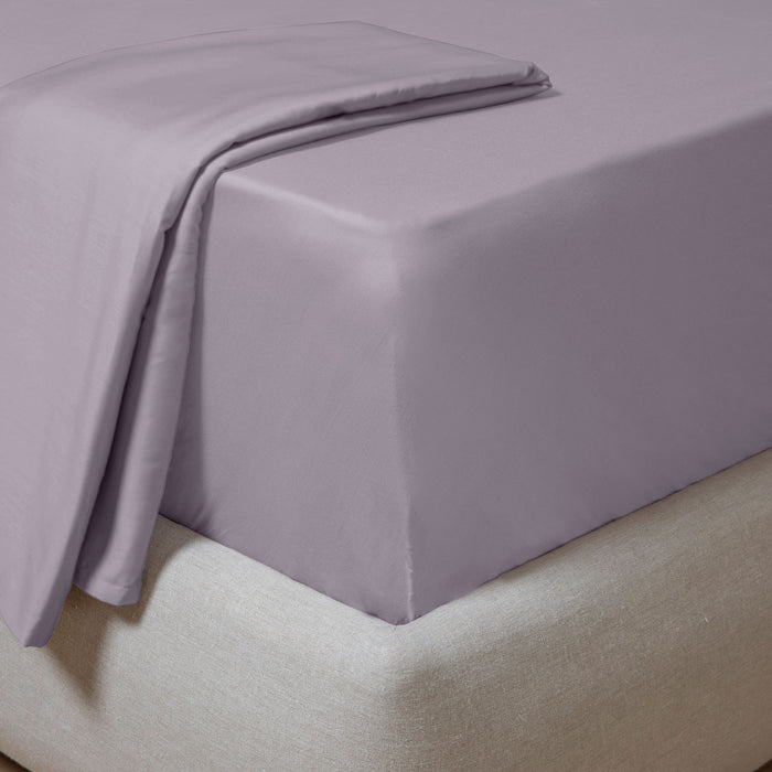 Classic Double Fitted Bed Sheet 160x200 cm Mink