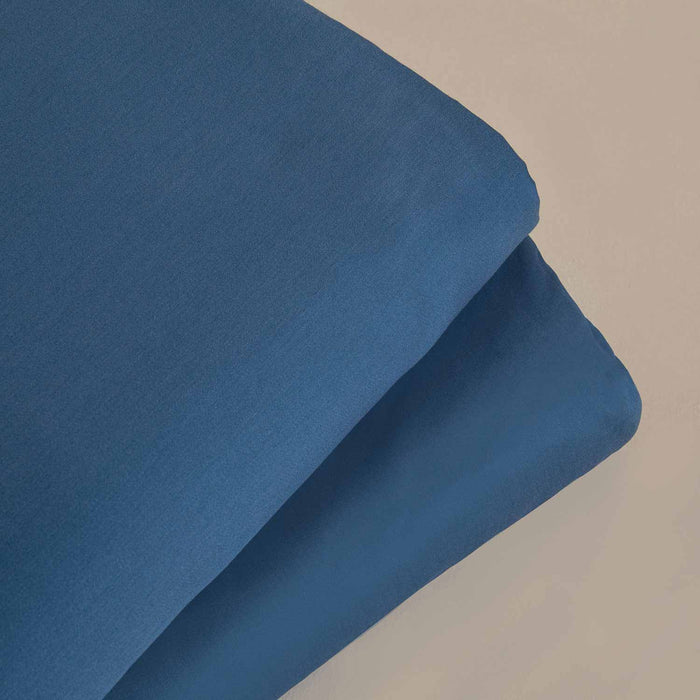 Classic Double Bed Sheet 240x260 cm Dark Blue