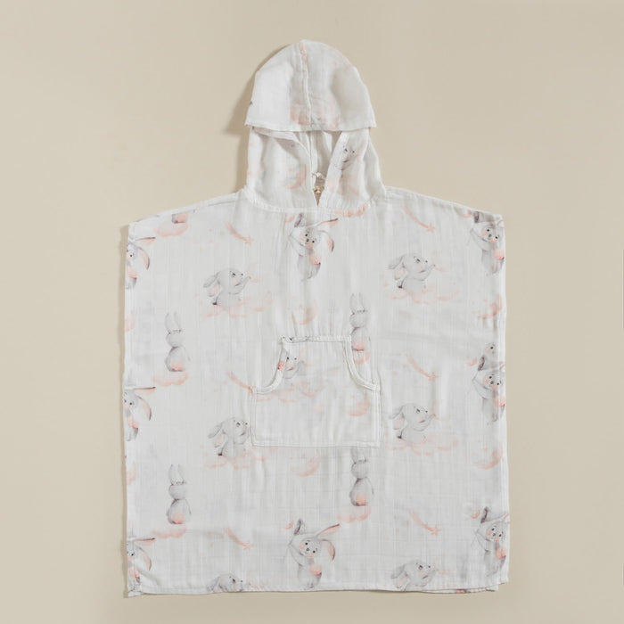 Bunny Muslın Poncho Patterned