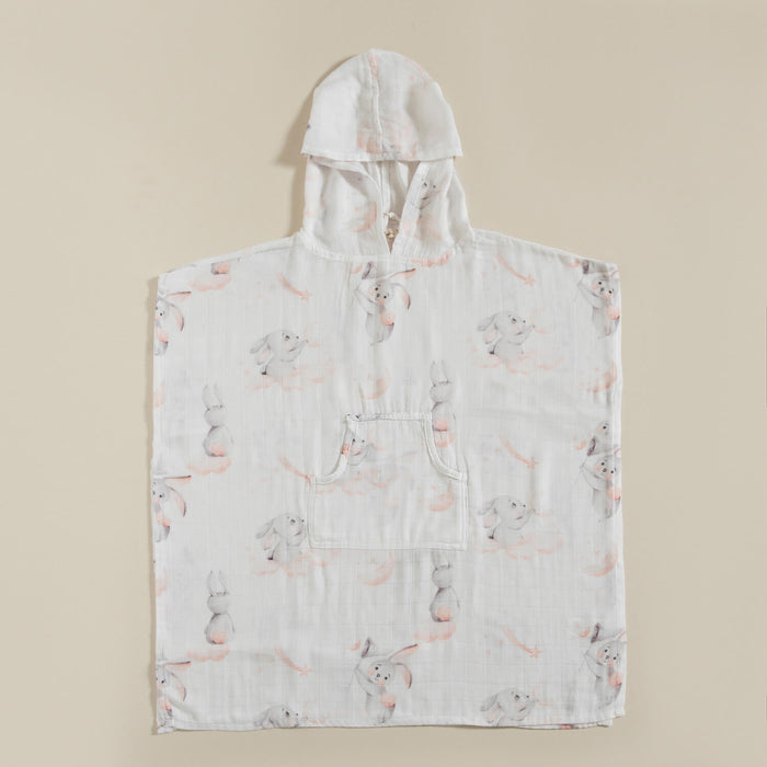 Bunny Muslın Poncho Patterned