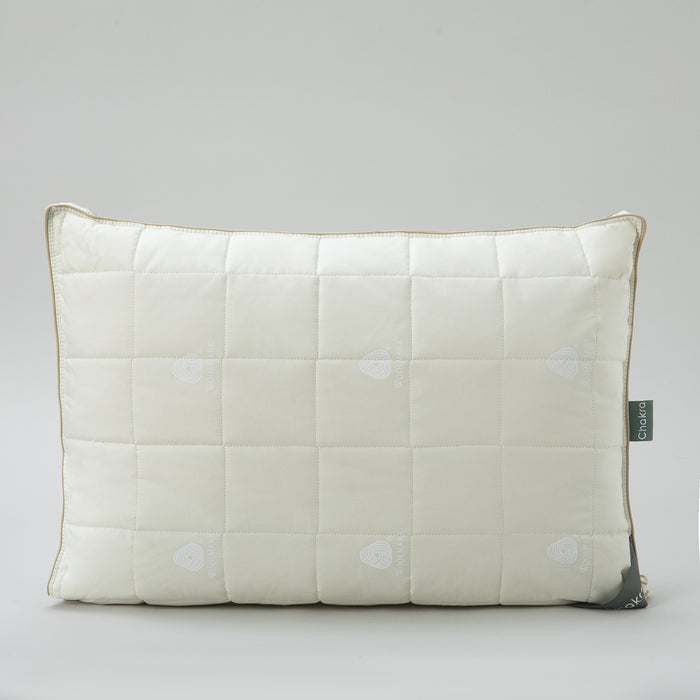 Warm Wool Pillow 50x70 cm White