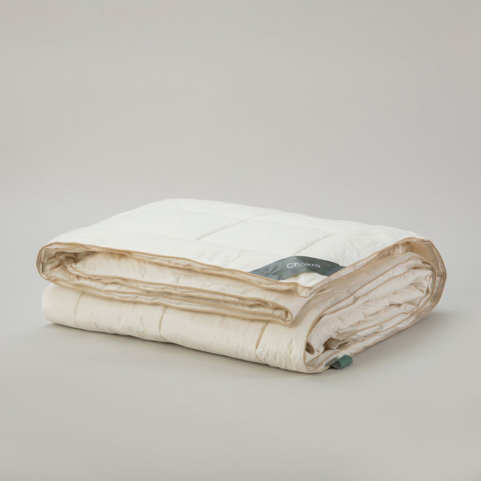 Warm Wool Quilt 155*215 cm White