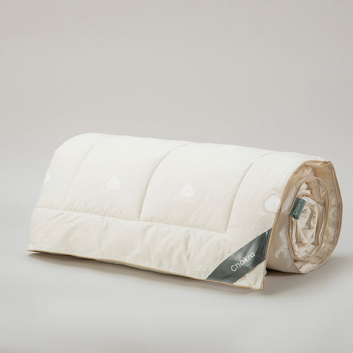 Warm Wool Quilt 195x215 cm White