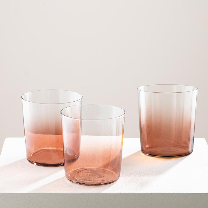 Mood Water Glass Brown