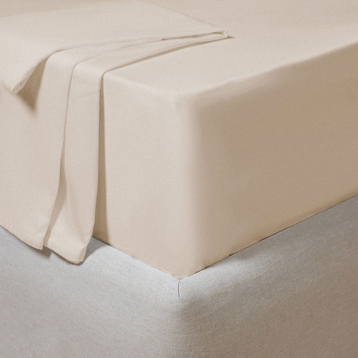 Classic S.King Bed Sheet 310x280 cm Sand Beıge