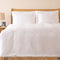 Laranja Duvet Cover Set King Size 230x220 cm White