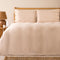 Ines Extra Double Duvet Cover Set 230x220 cm Sand Beıge