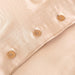 Ines Extra Double Duvet Cover Set 230x220 cm Sand Beıge