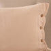 Ines Extra Double Duvet Cover Set 230x220 cm Sand Beıge