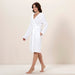 Armin Unisex Bathrobe White