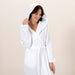 Armin Unisex Bathrobe White