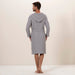 Armin Unisex Bathrobe Warm Grey