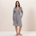 Armin Unisex Bathrobe Warm Grey